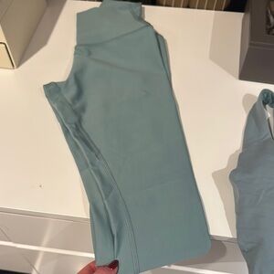 ALO Yoga Light Blue Leggings